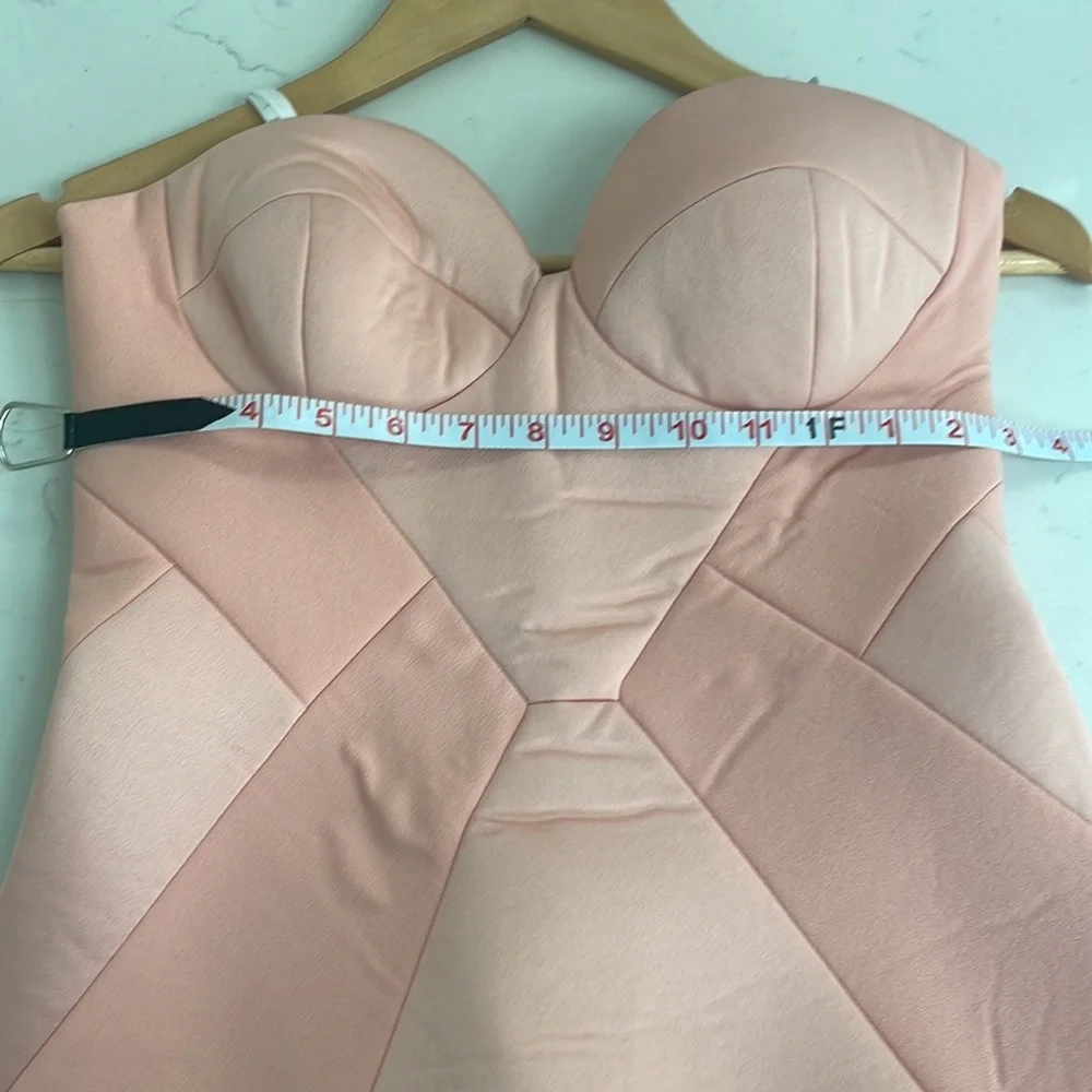 Starlet Bustier In Salmon - Picture 4 of 6